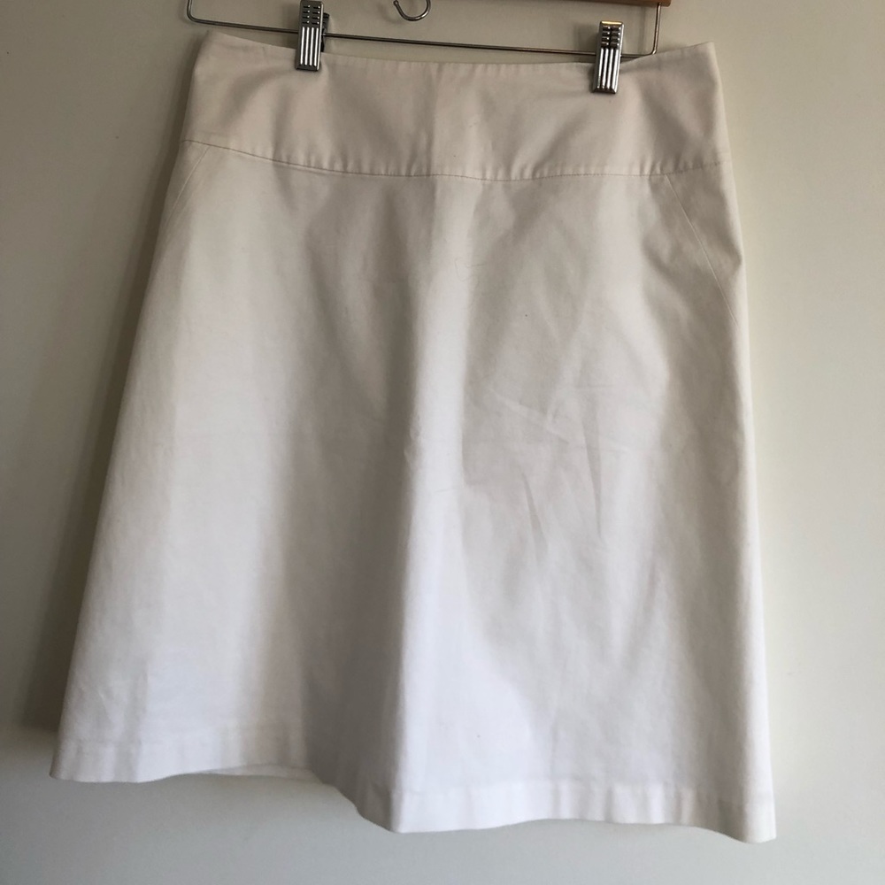 White skirt